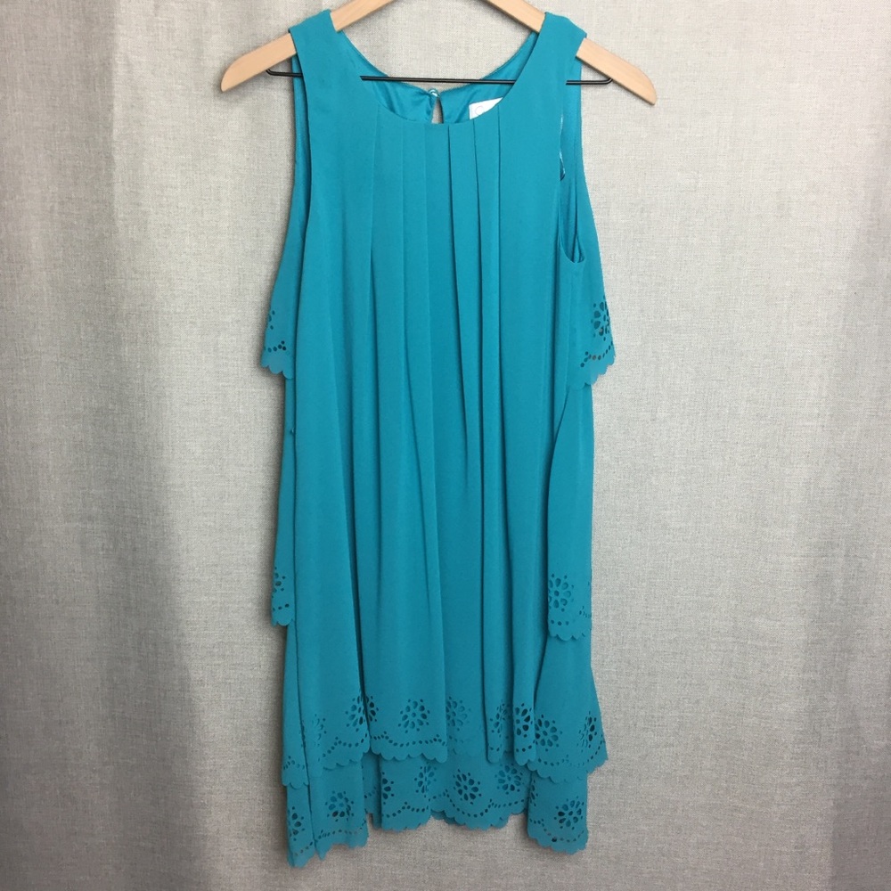 Jessica Simpson/ Sleeveless Layered Dress Sz 6